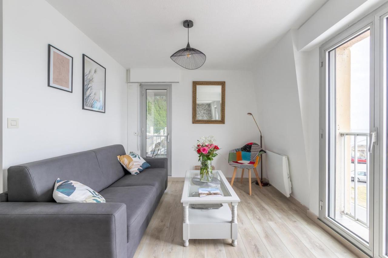 Au Port De Binic - Loggia Vue Port Apartment Ngoại thất bức ảnh